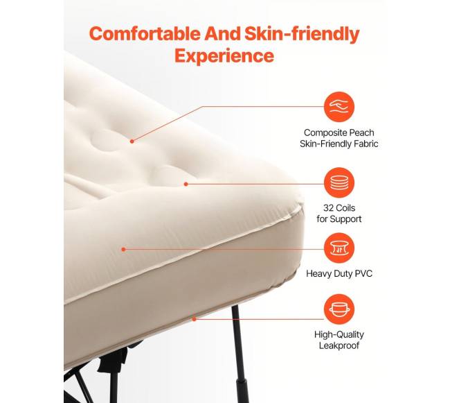 Pripučiamas čiužinys su rėmu ir pompa2