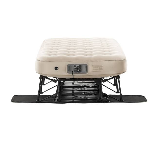 Pripučiamas čiužinys su rėmu ir pompa9