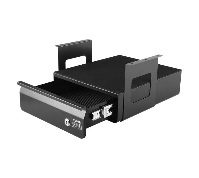 33 cm užrakinama stalčių sistema po stalu8