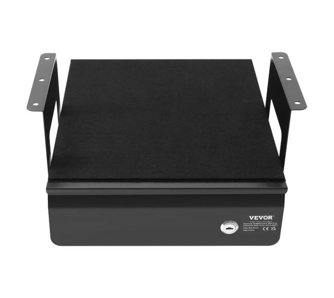 33 cm užrakinama stalčių sistema po stalu10