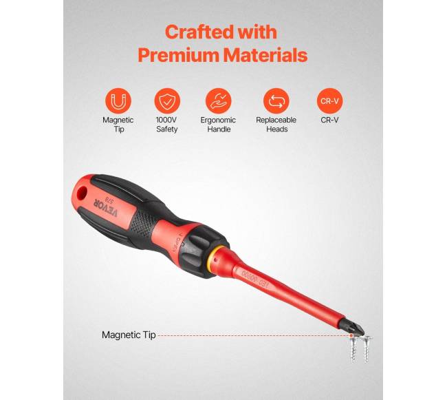 Izoliuotų atsuktuvų rinkinys, 13 dalių2