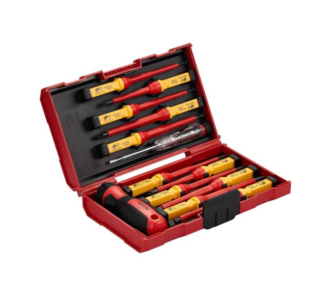 Izoliuotų atsuktuvų rinkinys, 13 dalių10