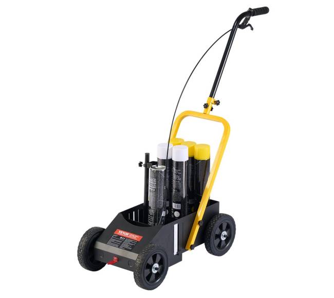 Juostų žymėjimo mašina 61 x 33 x 90 cm juoda0