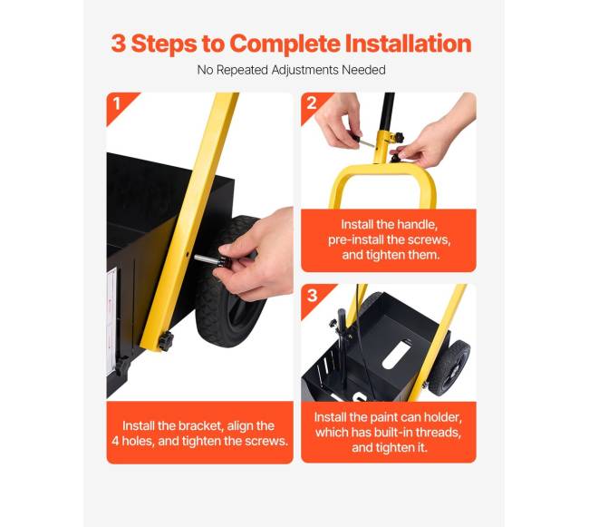 Juostų žymėjimo mašina 61 x 33 x 90 cm juoda3