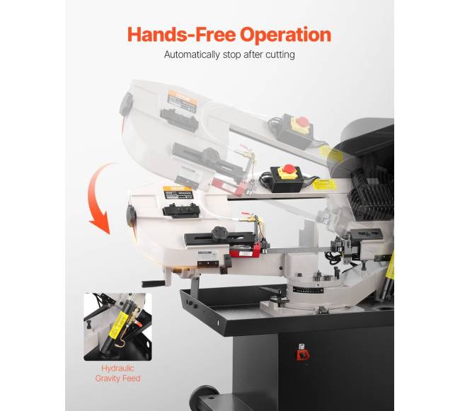 Metalo juostinis pjūklas 1,1 kW6