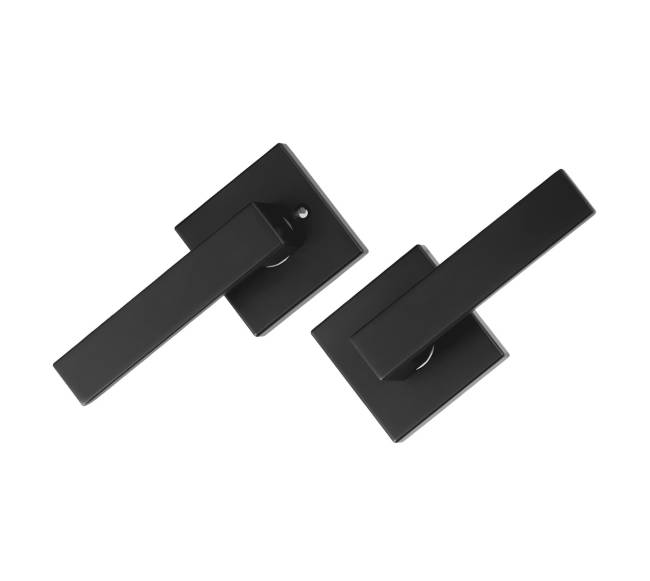 Pereinamų durų rankenų 5 vnt. juodos spalvos9