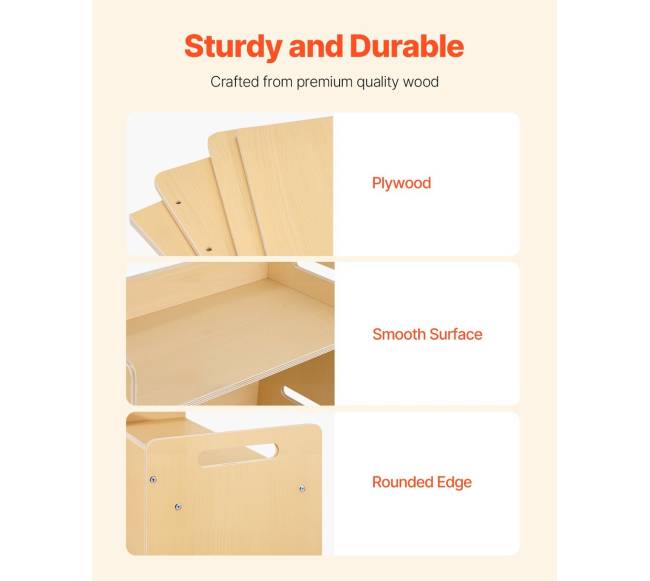 Montessori mokymosi staliukas ir kėdės3