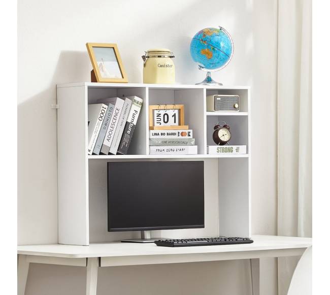 Baltas stalo lentynėlis su viena lentyna7