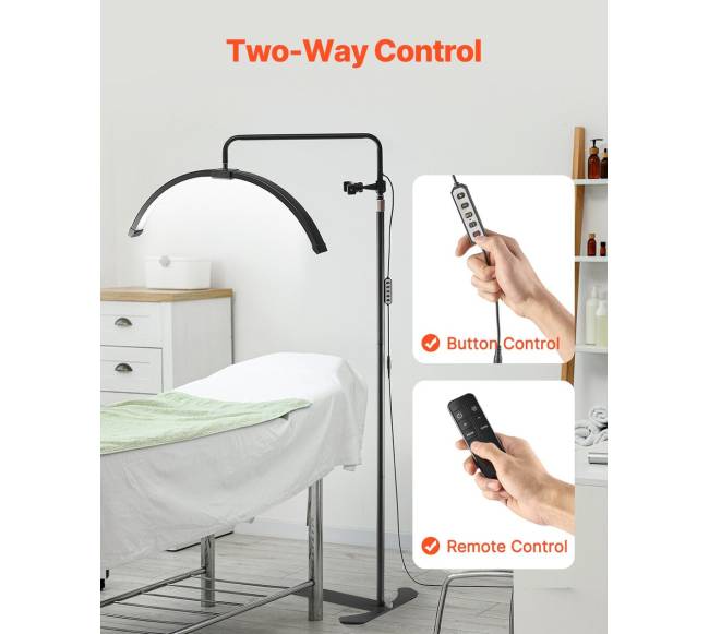 Pusmėnulio formos kosmetikos LED šviestuvas3