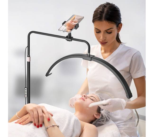 Pusmėnulio formos kosmetikos LED šviestuvas7