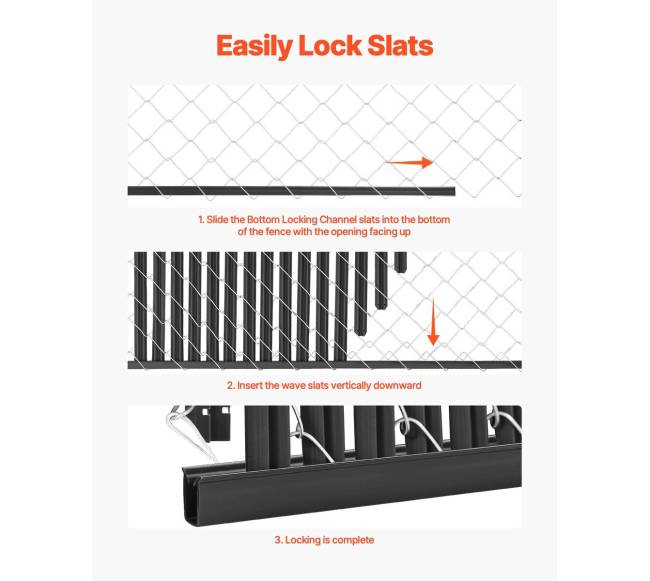 Tvora slankstai su užraktu 1.74m5