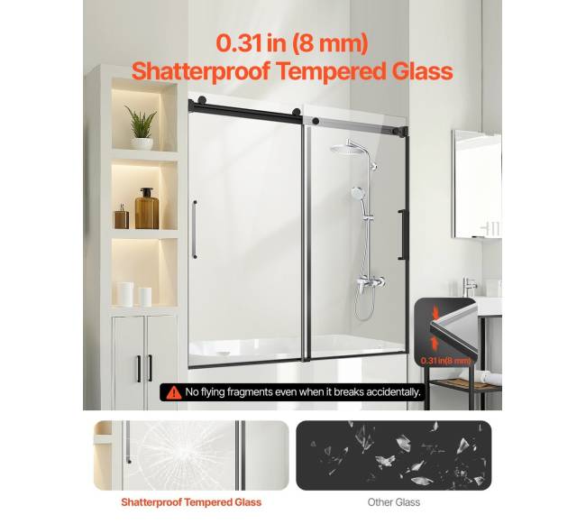 Berėmis stumdomas vonios durys 142-152 cm x 152 cm1