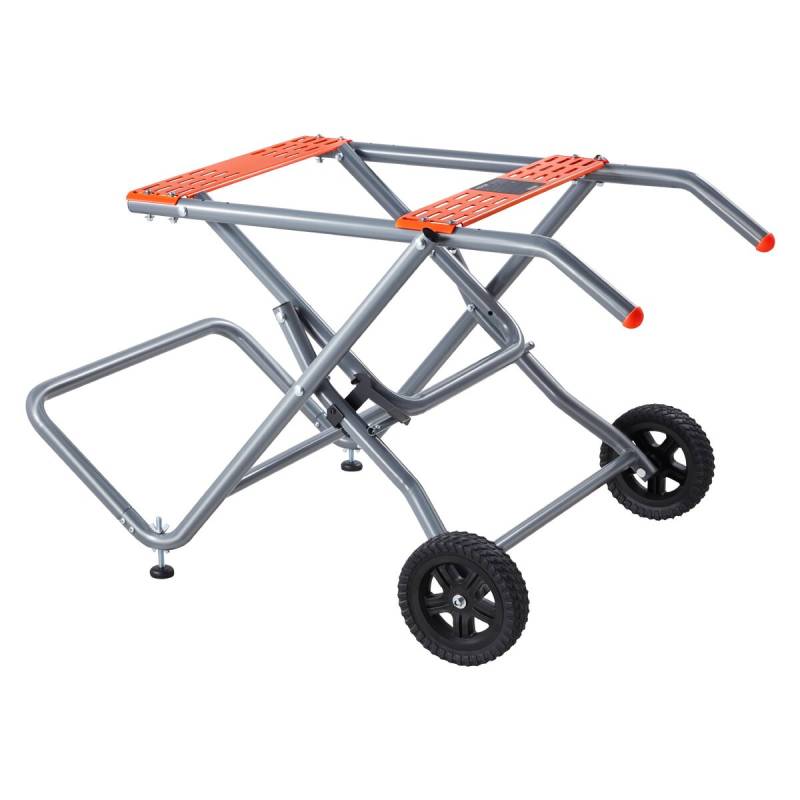 Nešiojamas pjūklo stovas su ratukais0