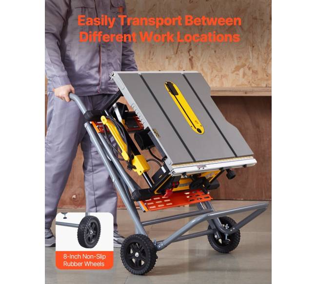 Nešiojamas pjūklo stovas su ratukais2