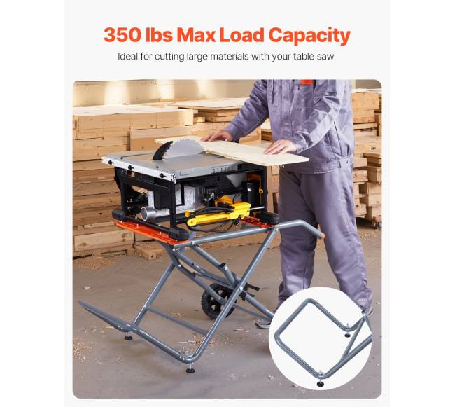 Nešiojamas pjūklo stovas su ratukais4