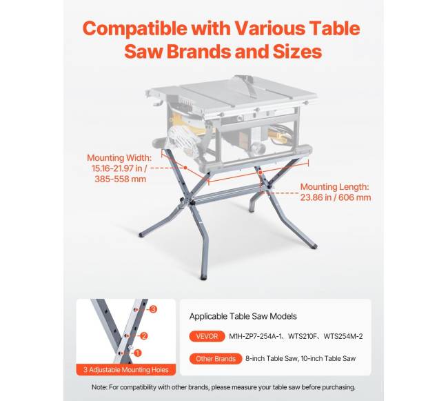 Lentpjūvės stovas sulankstomas 159 kg apkrova1