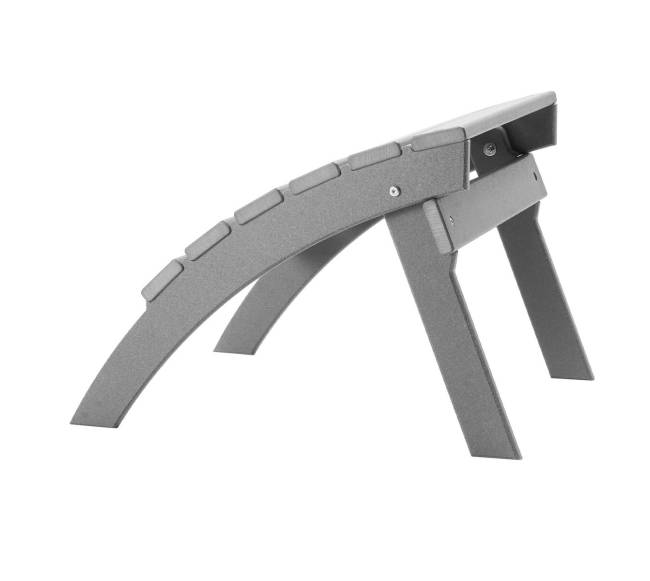 Sulankstoma pilka Adirondack kojų atrama10