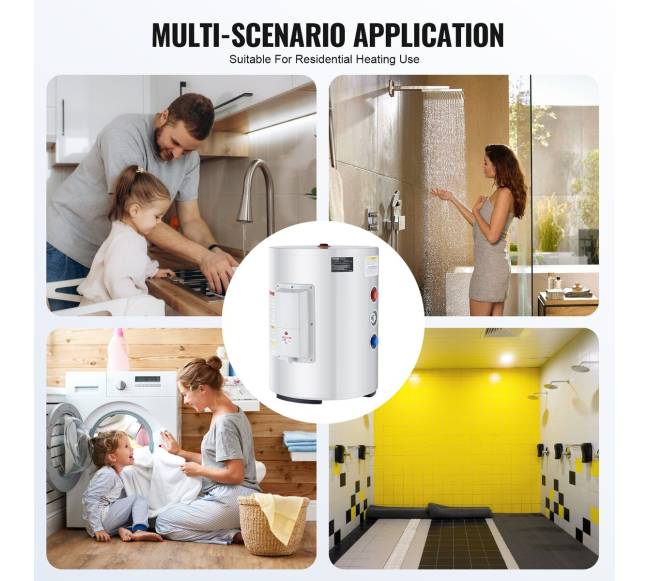 10 galonų elektrinis vandens šildytuvas su LED ekranu5