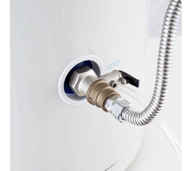 10 galonų elektrinis vandens šildytuvas su LED ekranu10