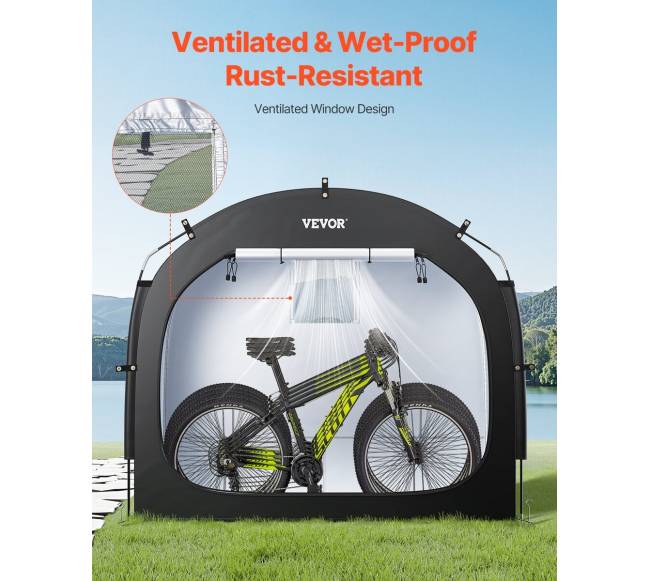 Dviračių palapinė lauke 4-5 dviračiams5