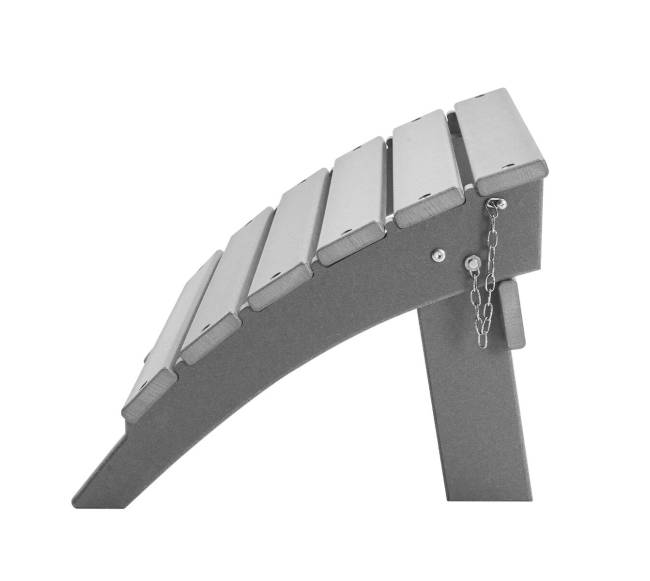 Sulankstoma Adirondack pakojis, pilkas0