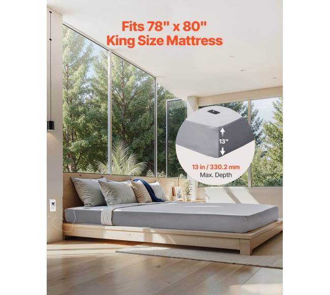 karališko dydžio įžeminimo paklodė iš medvilnės ir sidabro4