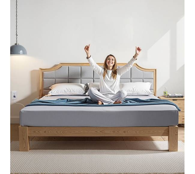 karališko dydžio įžeminimo paklodė iš medvilnės ir sidabro7