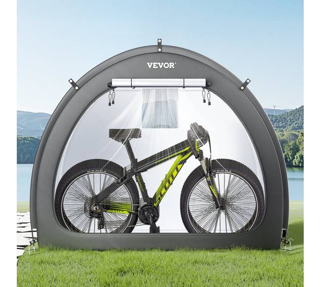 Lauko dviračių saugojimo palapinė 4-5 dviračiams7