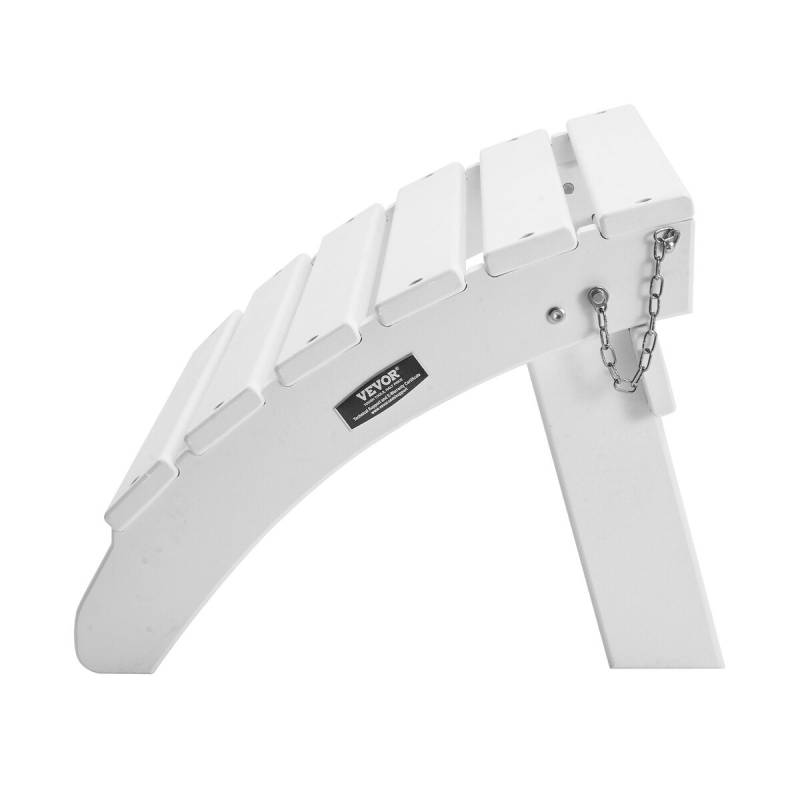 Baltas sulankstomas Adirondack pakojis0