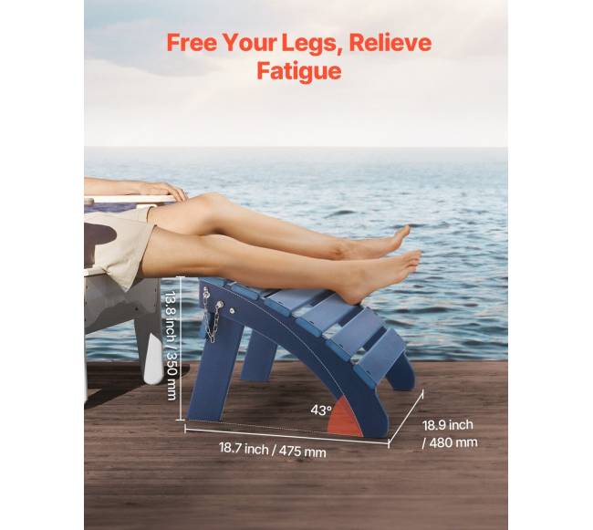 Adirondack pakoja 2 dalių mėlyna4