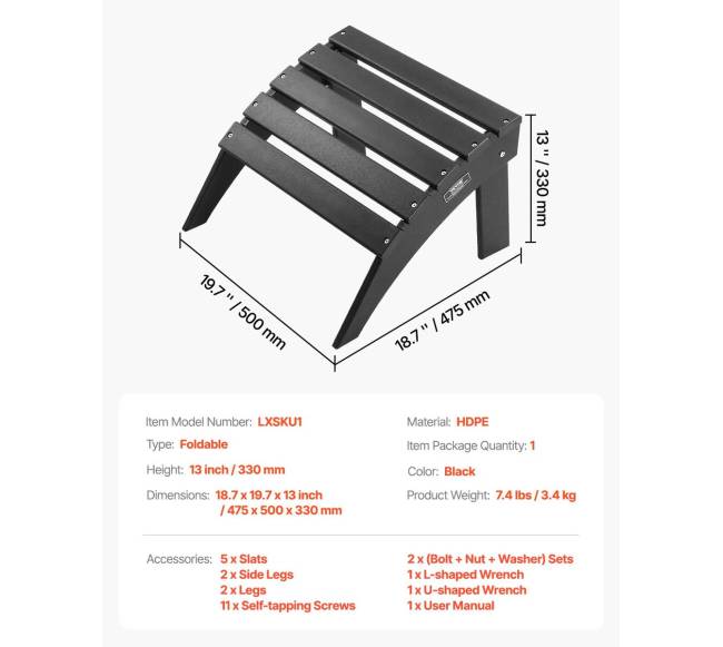 Adirondack sulankstomas pakojis6