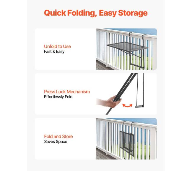 Kabantysis balkono stalas metalinis 19 x 24 cm4