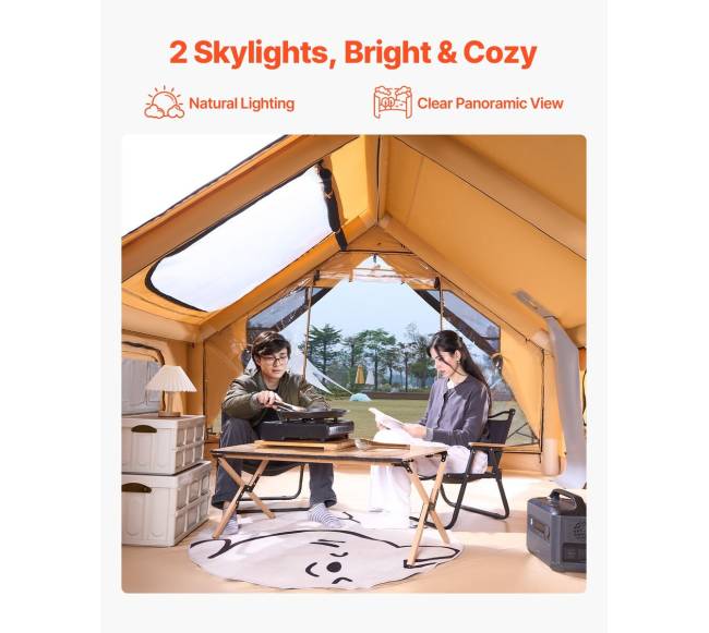 Pripučiamas stovyklavimo tentas 5-8 žmonėms1