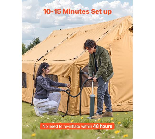 Pripučiamas stovyklavimo tentas 5-8 žmonėms2