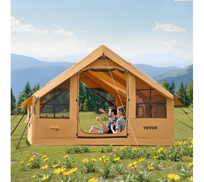 Pripučiamas stovyklavimo tentas 5-8 žmonėms7