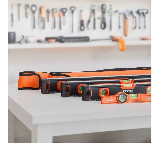 4 dalių magnetinė gulsčiukų rinkinys0