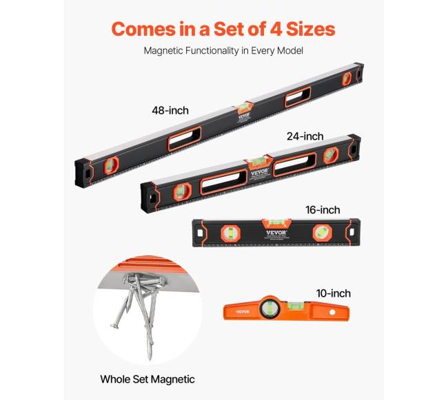 4 dalių magnetinė gulsčiukų rinkinys2