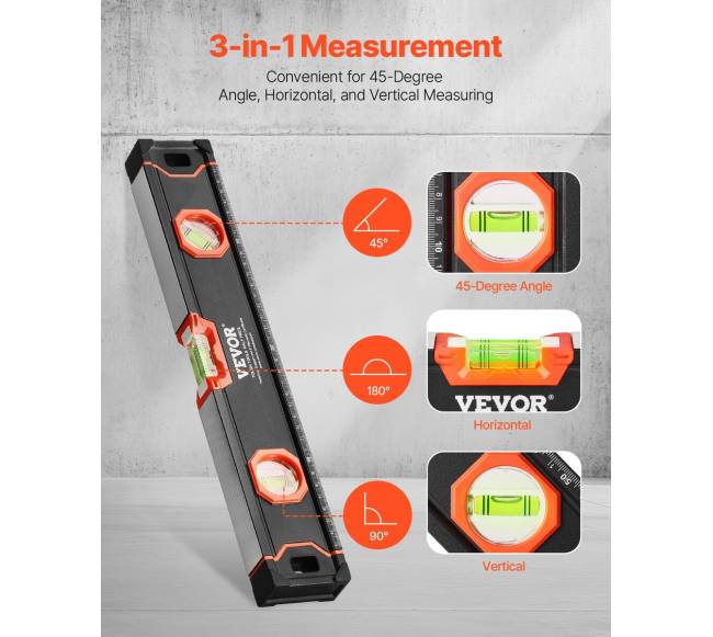 4 dalių magnetinė gulsčiukų rinkinys4