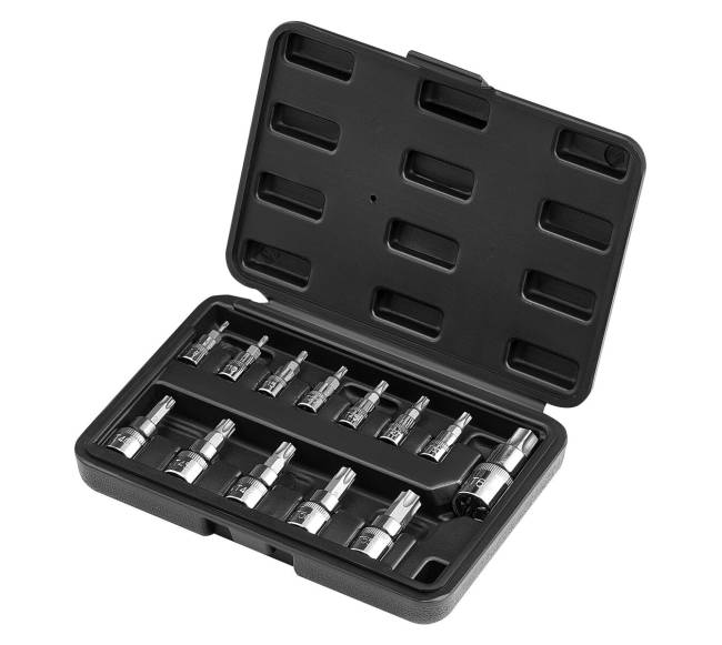 Torx galvučių komplektas 13 dalių T8 - T6010