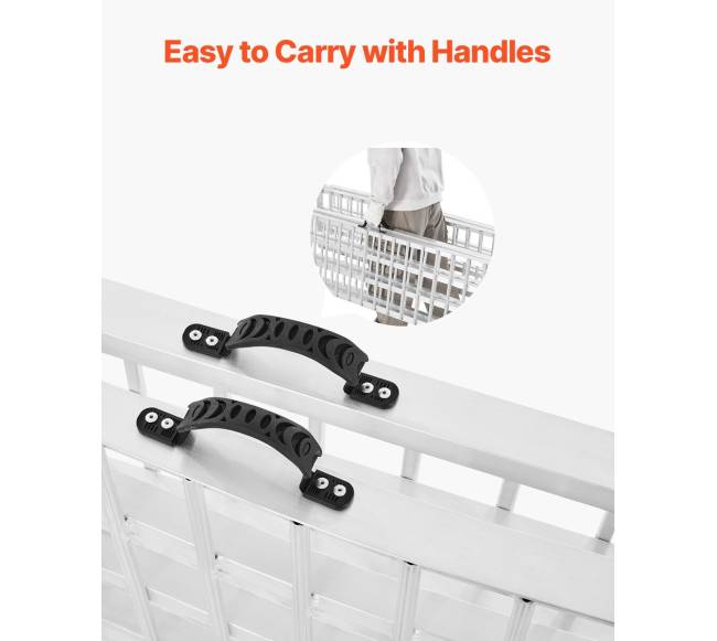 Aliuminiai pakrovimo rampos su rankenomis5