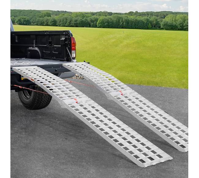 Aliuminiai pakrovimo rampos su rankenomis7