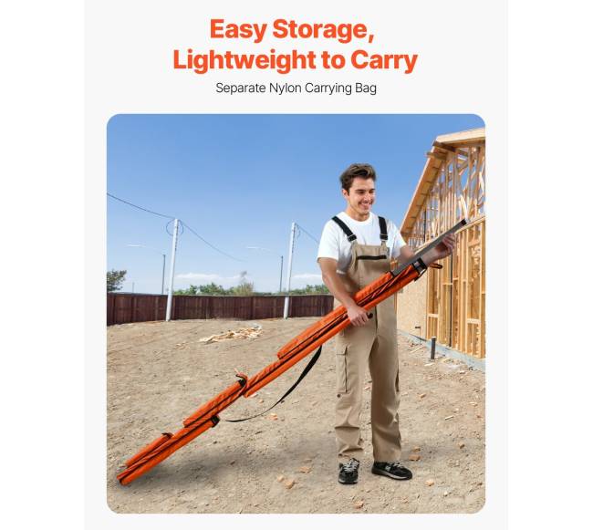 6 dalių torpedo lygio matuoklis su burbuliukais 2000 mm5