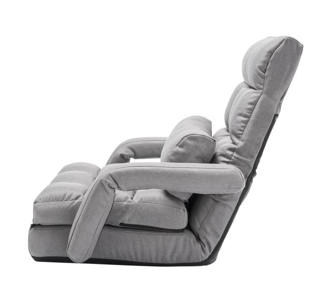 Grindų kėdė su reguliuojamomis pozicijomis ir porankiais9