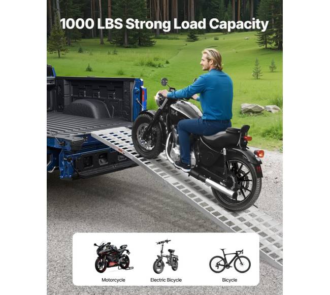 Aliuminės rampos su rankenomis 1 vnt.1