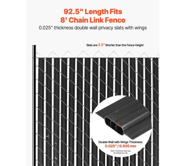 Grandinės tvoros privatumo lamelės1