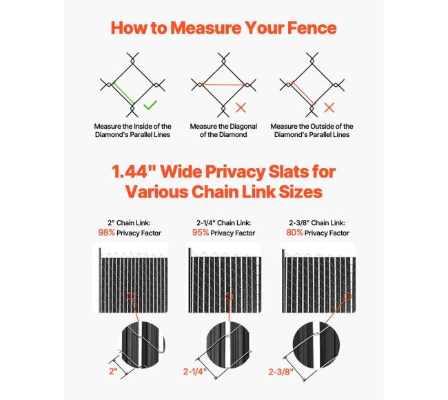 Grandinės tvoros privatumo lamelės3