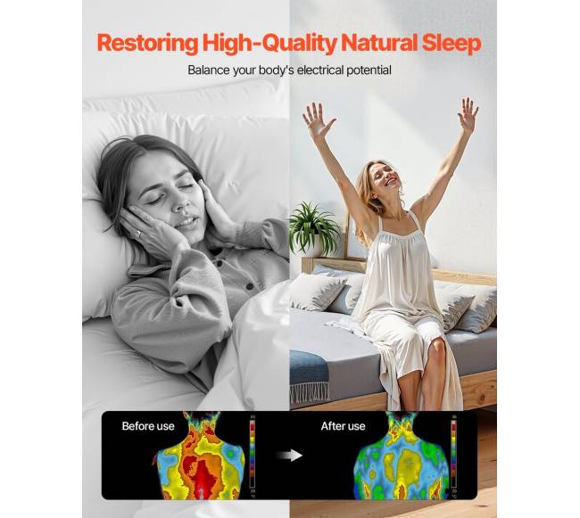 Didžiosios žemės įžeminimo paklodės, 90% medvilnės, 10% sidabro1