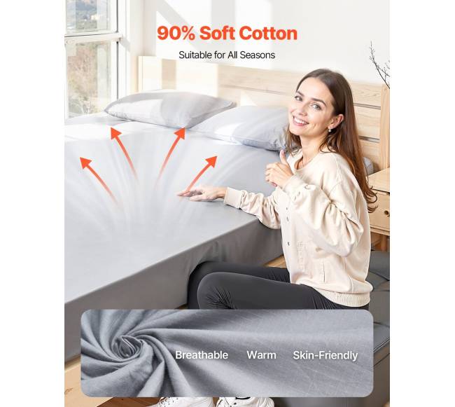 Didžiosios žemės įžeminimo paklodės, 90% medvilnės, 10% sidabro3