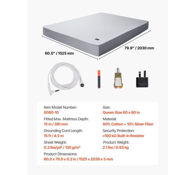 Įžeminimo paklodė karalienės dydžio6