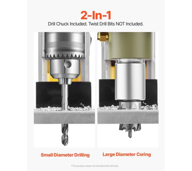 Magnetinė gręžimo mašina 1400 W su 11 antgalių2
